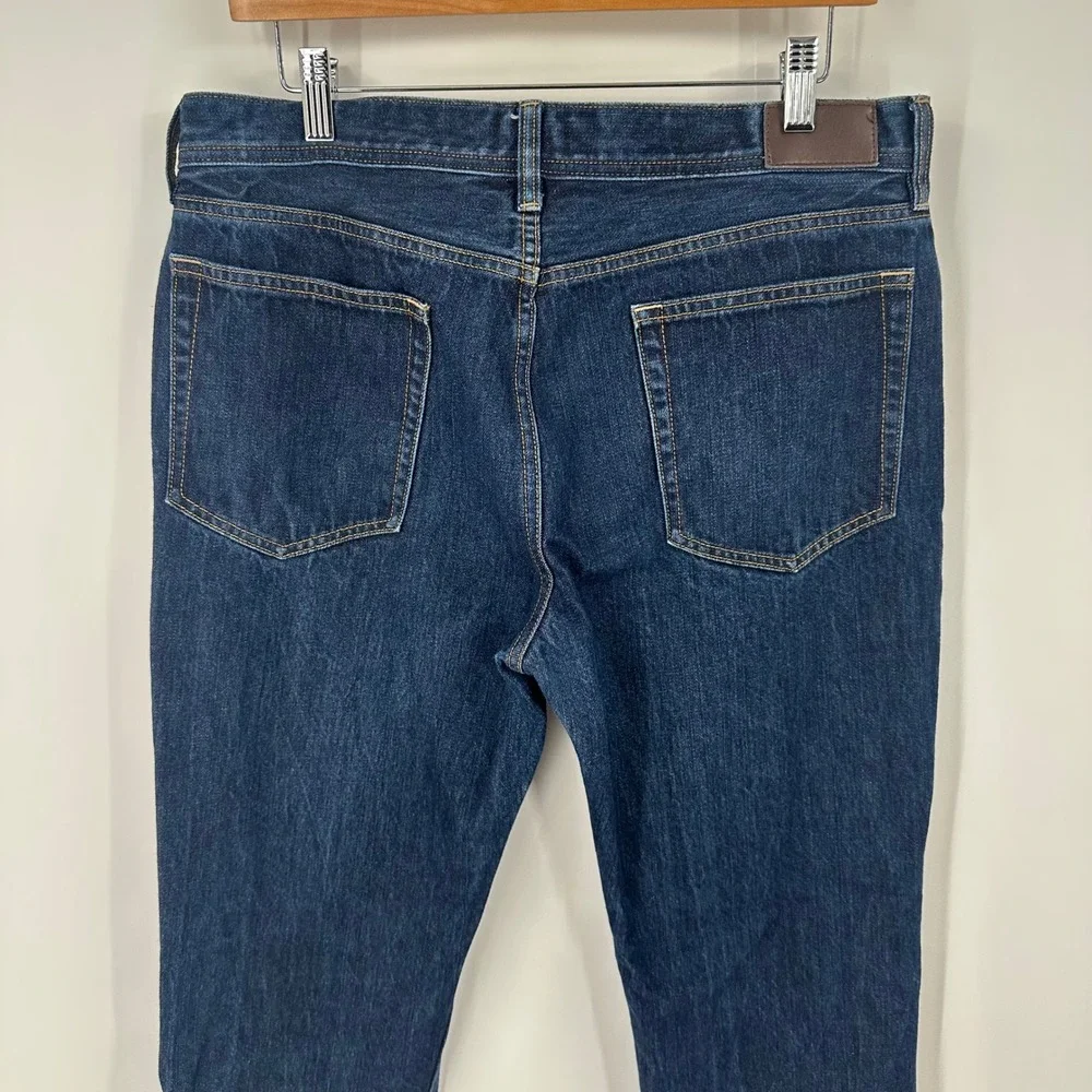 J.Crew Sutton Jeans Slim Fit Dark Wash Denim Classic Mens 33x32‎